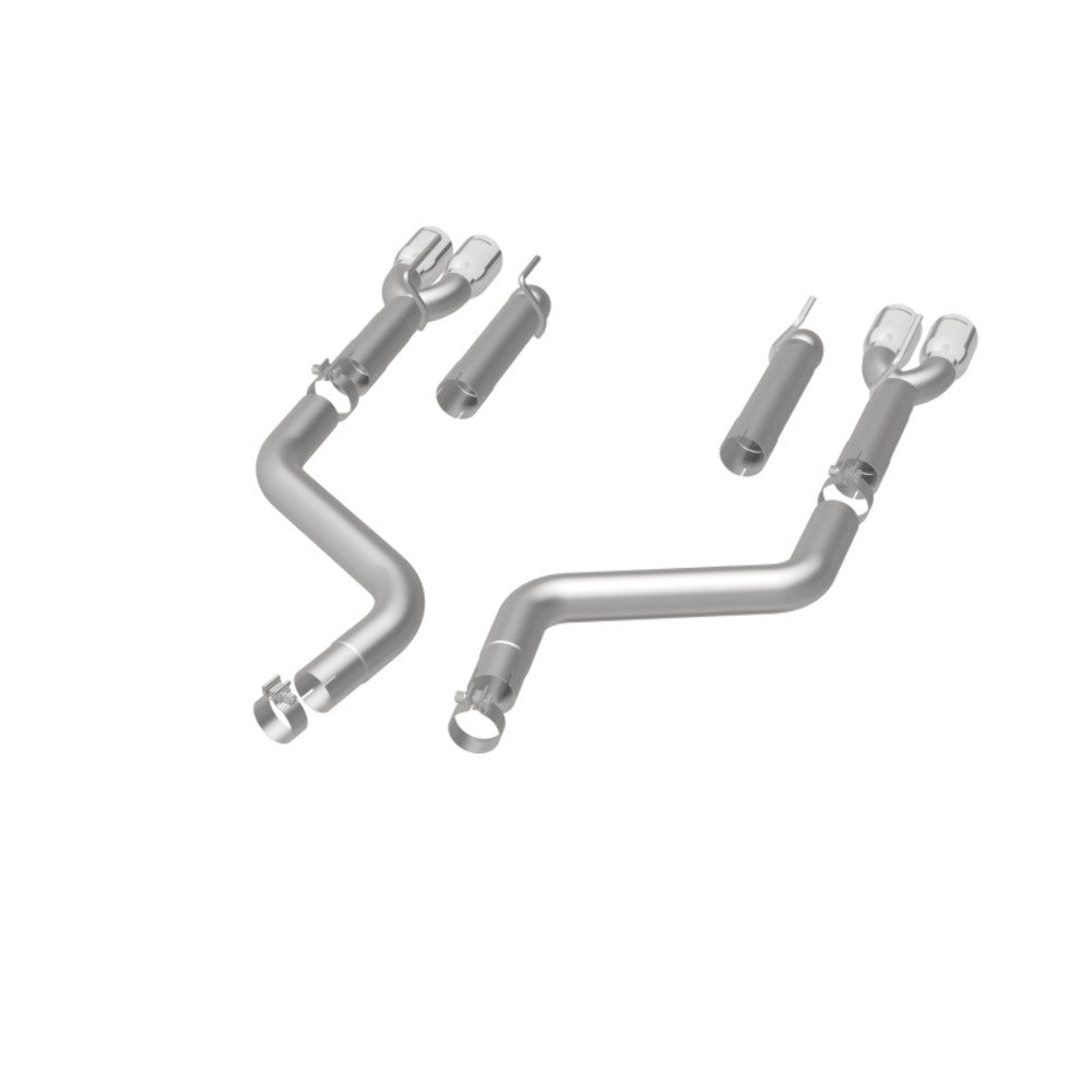 MagnaFlow axle-back exhaust system for 2015-2023 Dodge Challenger stainless steel polished 19206