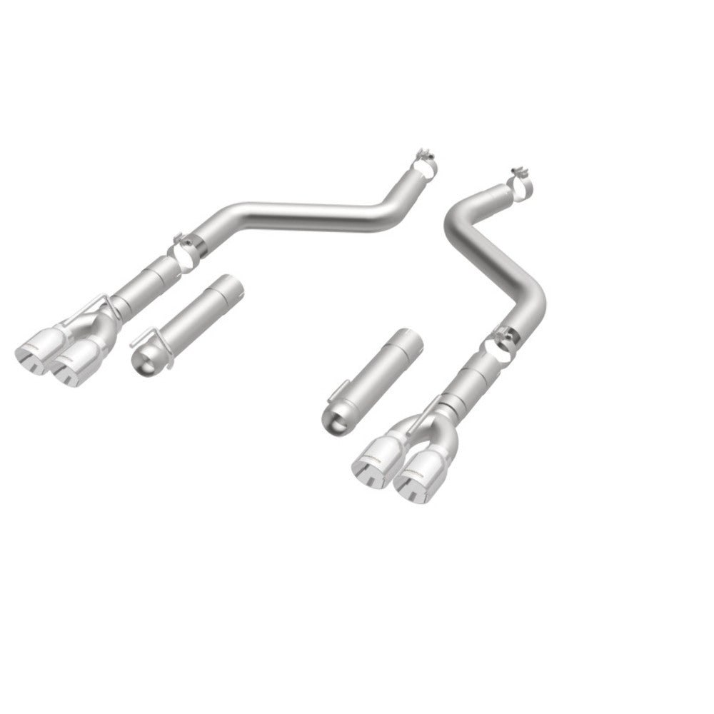 MagnaFlow axle-back exhaust system for 2015-2023 Dodge Challenger stainless steel polished 19206
