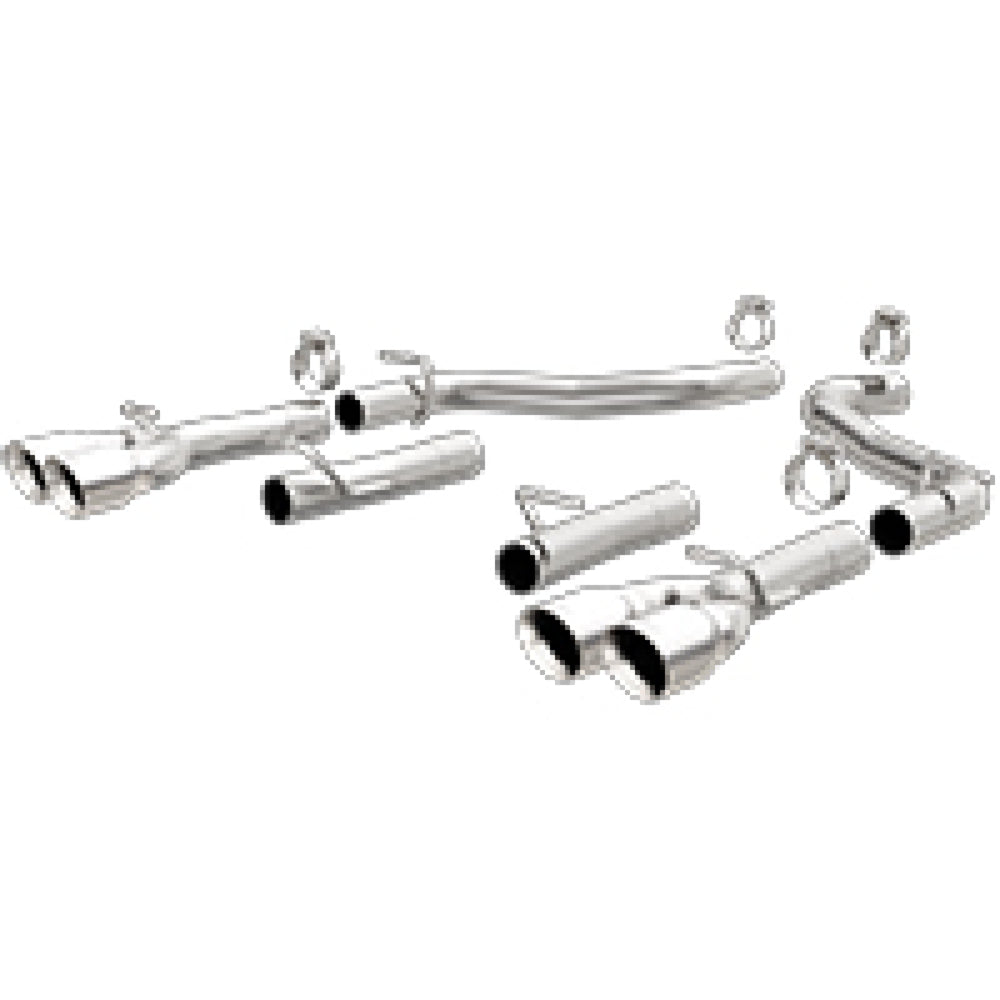 MagnaFlow axle-back exhaust system for 2015-2023 Dodge Challenger stainless steel polished 19218