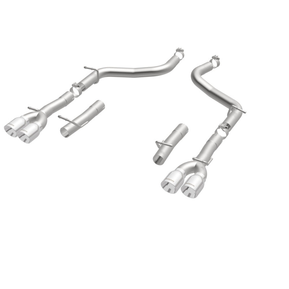 MagnaFlow axle-back exhaust system for 2015-2023 Dodge Challenger stainless steel polished 19218
