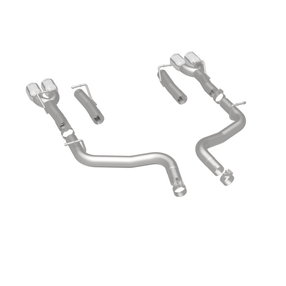 MagnaFlow axle-back exhaust system for 2015-2023 Dodge Challenger stainless steel polished 19218
