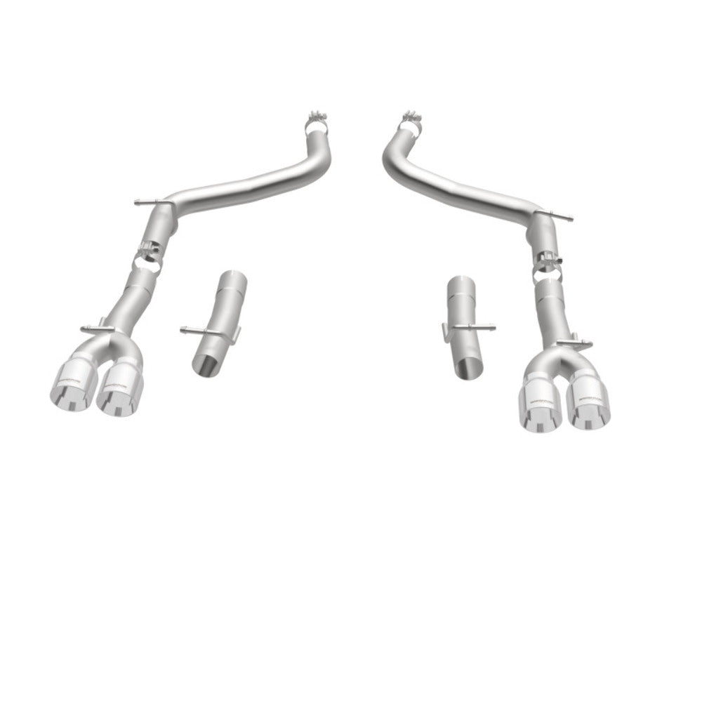 MagnaFlow axle-back exhaust system for 2015-2023 Dodge Challenger stainless steel polished 19218