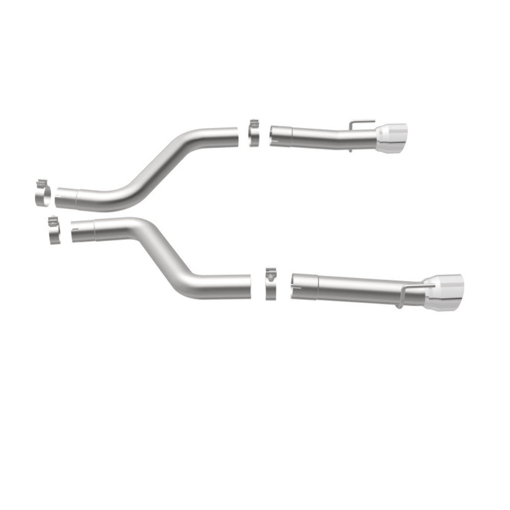 MagnaFlow axle-back exhaust system for 2015-2023 Dodge Charger stainless steel polished 19235