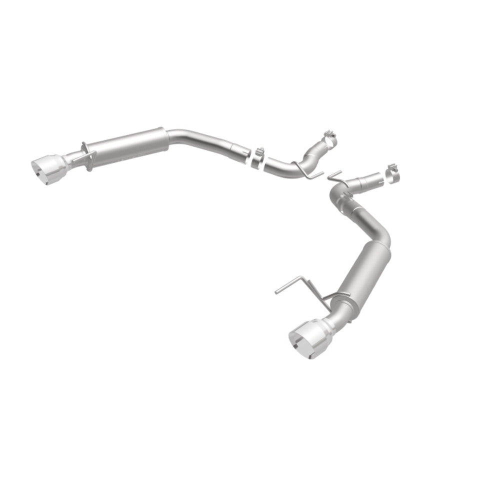 MagnaFlow axle-back exhaust system for 2015-2021 Ford Mustang stainless steel polished 19179