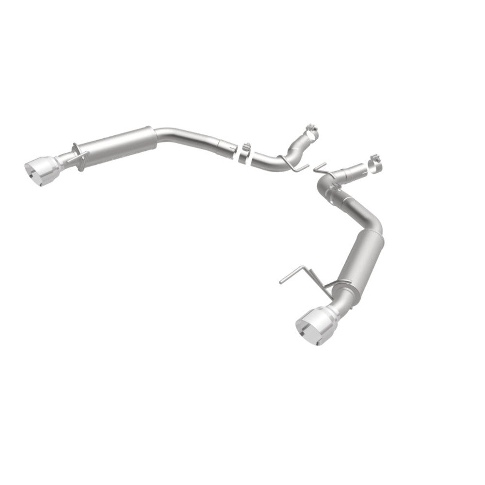 MagnaFlow axle-back exhaust system for 2015-2021 Ford Mustang stainless steel polished 19179
