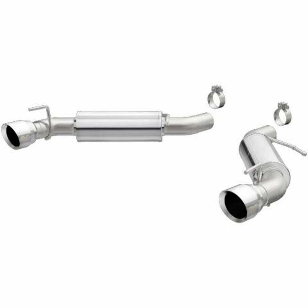 MagnaFlow axle-back exhaust system for 2017-2021 Chevy Camaro stainless steel polished 19339