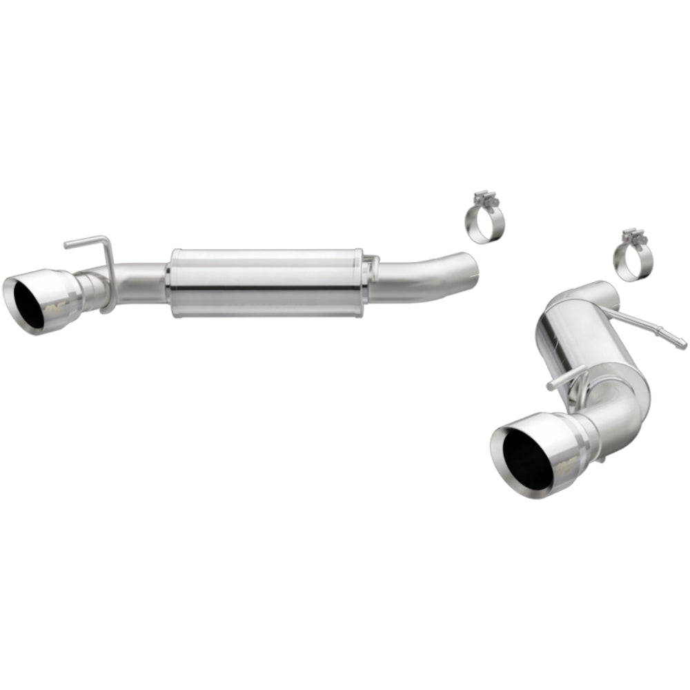 MagnaFlow axle-back exhaust system for 2017-2021 Chevy Camaro stainless steel polished 19339