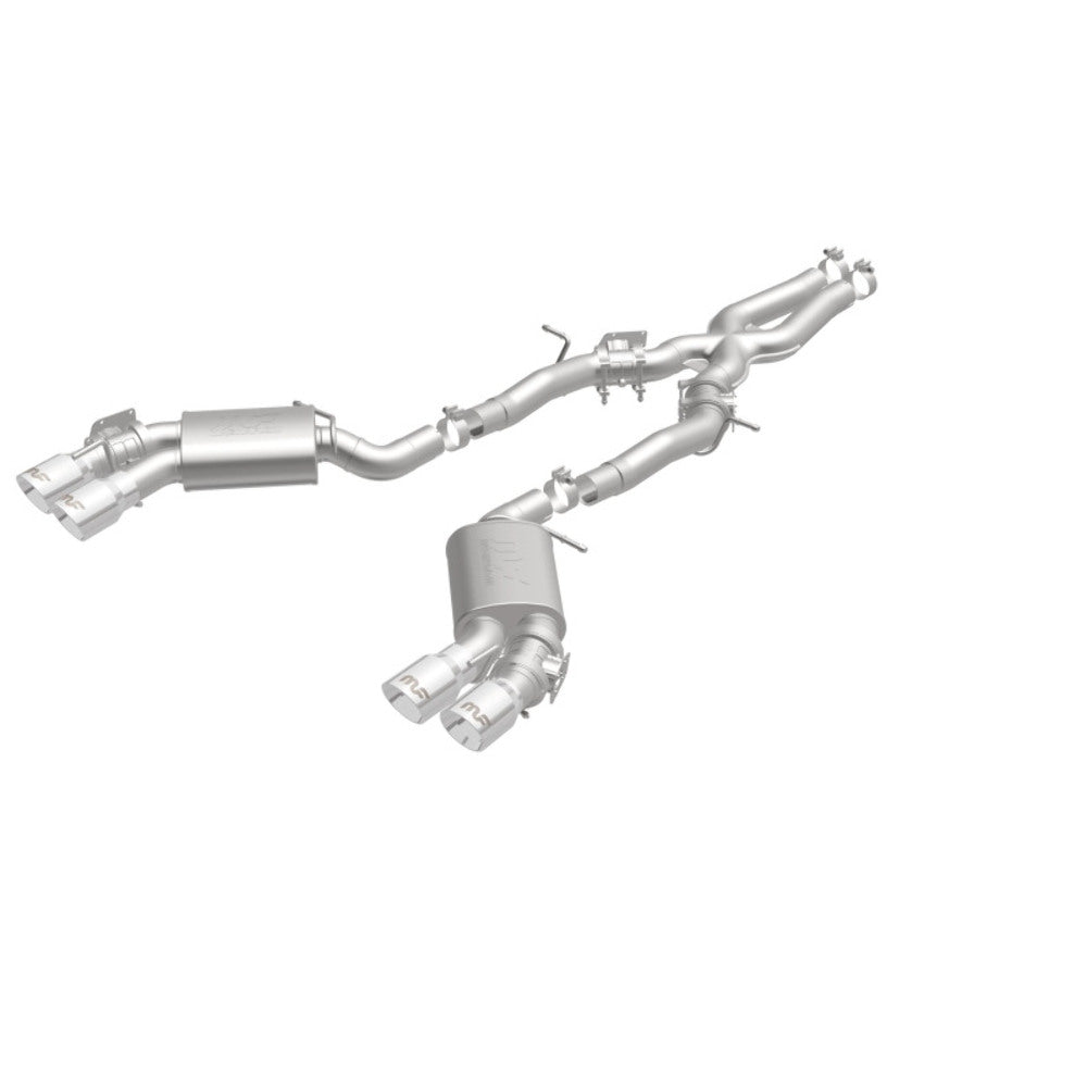 MagnaFlow cat-back exhaust system for 2017-2021 Chevy Camaro stainless steel polished 19265
