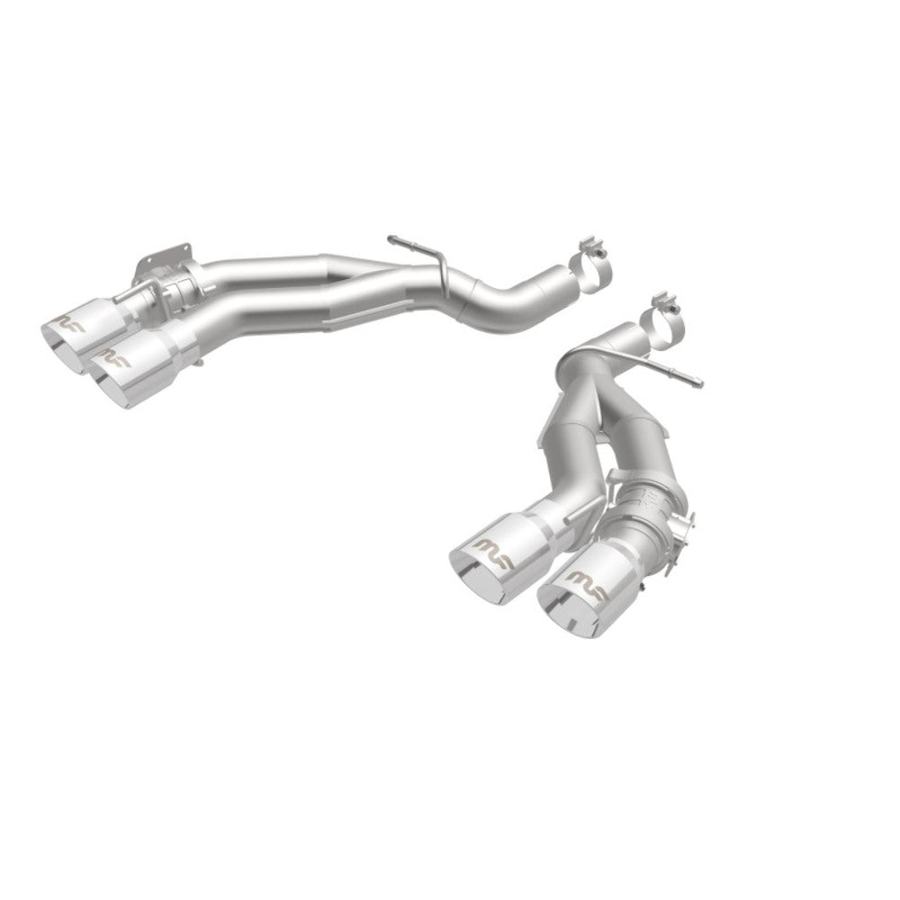 MagnaFlow axle-back exhaust system for 2016-2024 Chevy Camaro stainless steel polished 19266