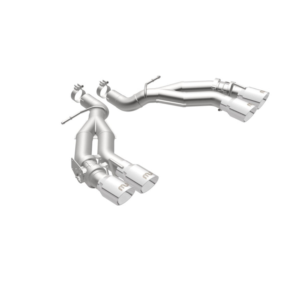 MagnaFlow axle-back exhaust system for 2016-2024 Chevy Camaro stainless steel polished 19266
