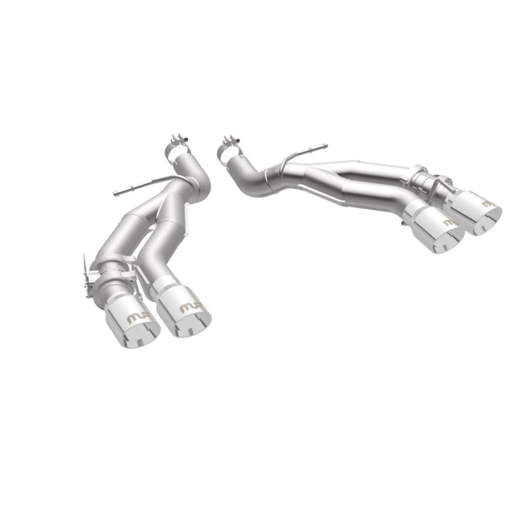 MagnaFlow axle-back exhaust system for 2016-2024 Chevy Camaro stainless steel polished 19266