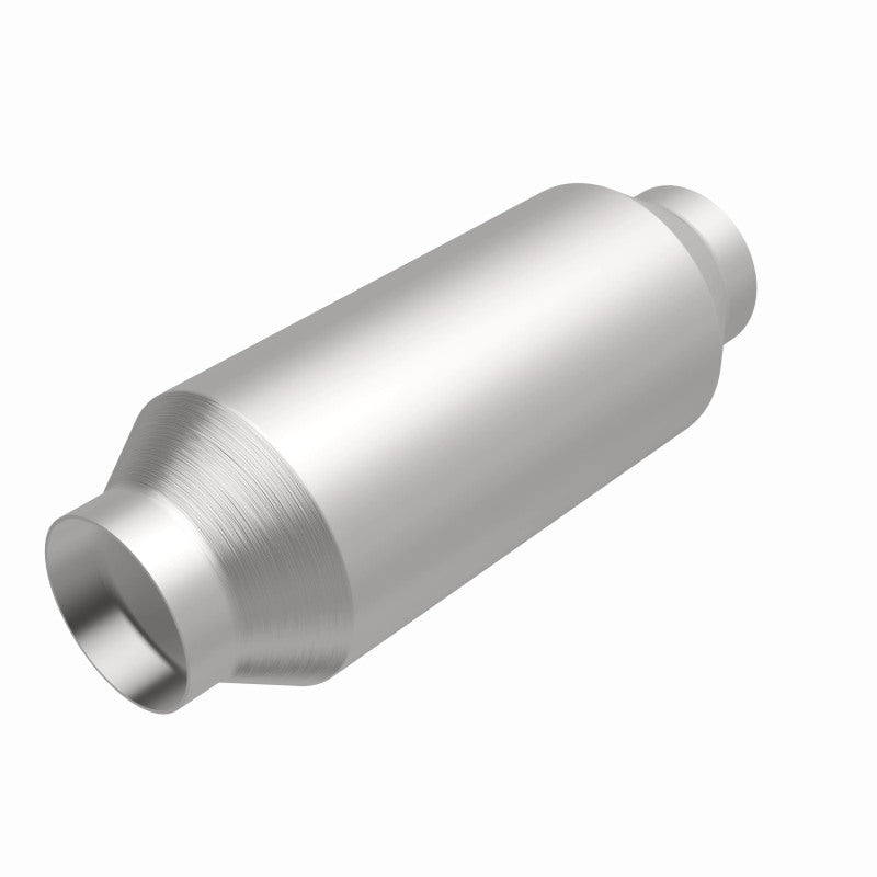 MagnaFlow universal catalytic converter 2.25 inch inlet/outlet stainless steel CARB compliant 5582405