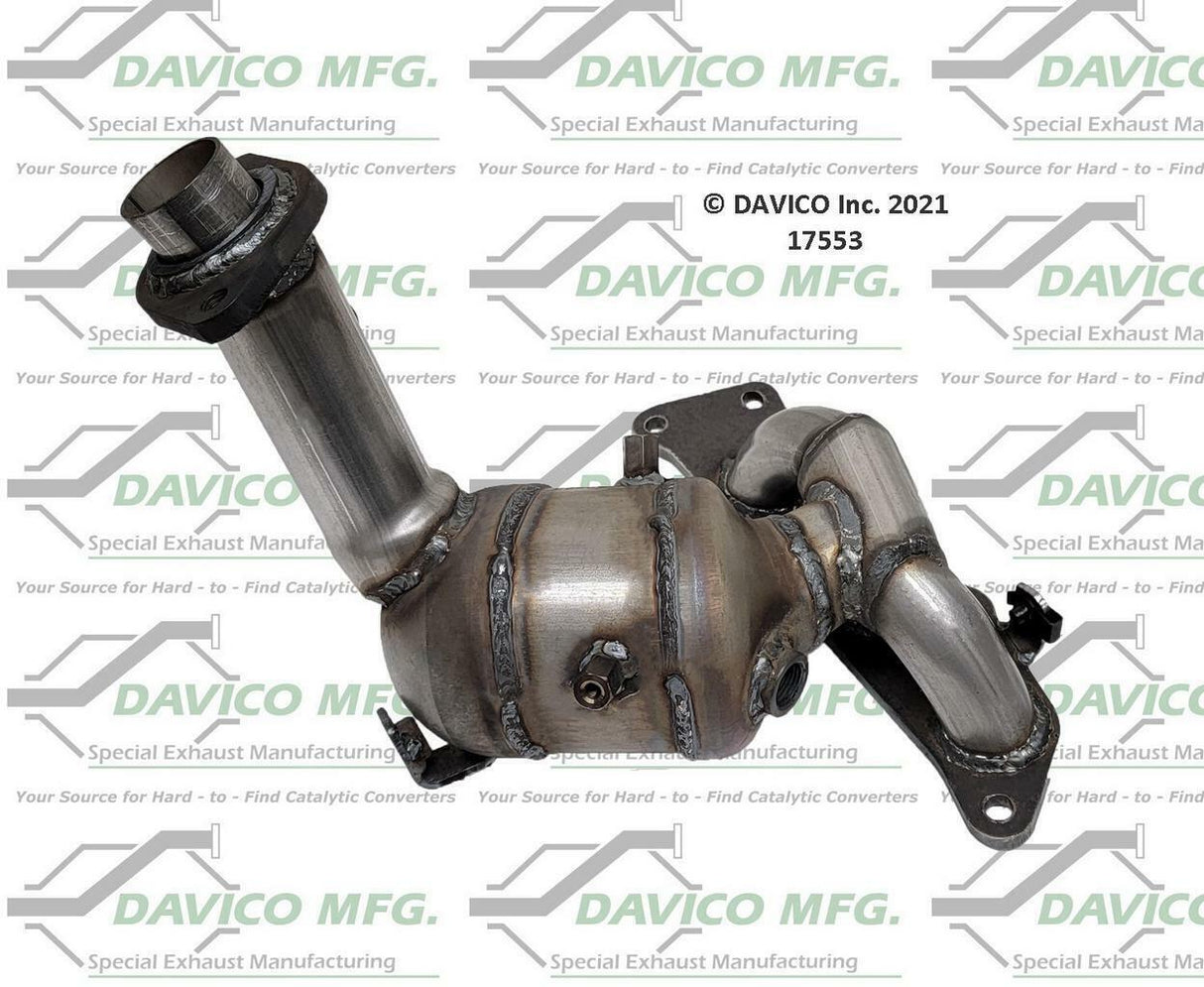 t 2017-2020 Mitsubishi Mirage Catalytic Converter 17553 Davico Mfg