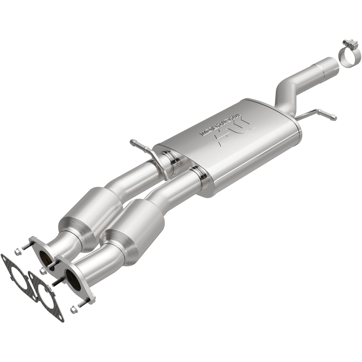 MagnaFlow direct-fit catalytic converter fits 2017 Cadillac XT5 / stainless steel CARB compliant OBDII
