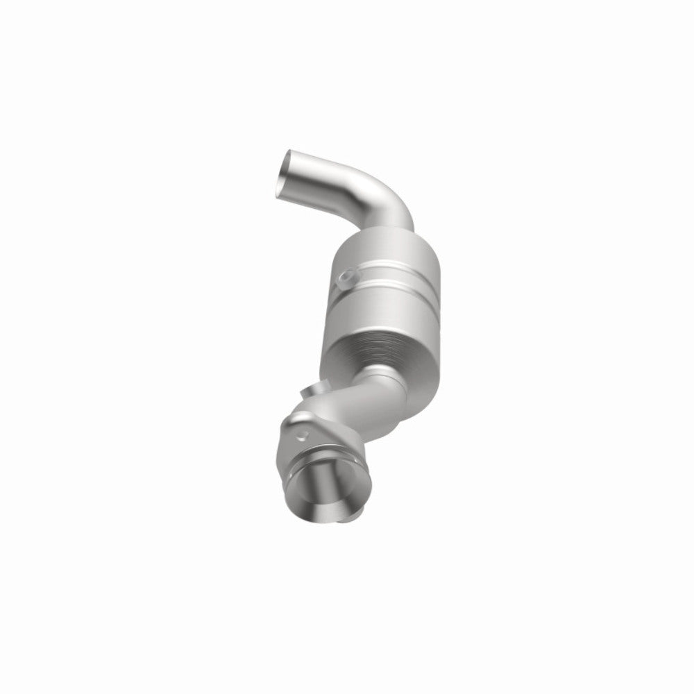 MagnaFlow direct-fit catalytic converter for 2017-2018 Ford F-150 3.5 inch inlet/outlet stainless steel CARB compliant OBDII 52591