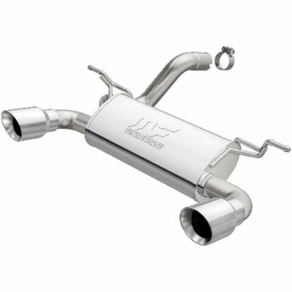MagnaFlow axle-back exhaust system for 2018-2021 Jeep Wrangler stainless steel polished 19385