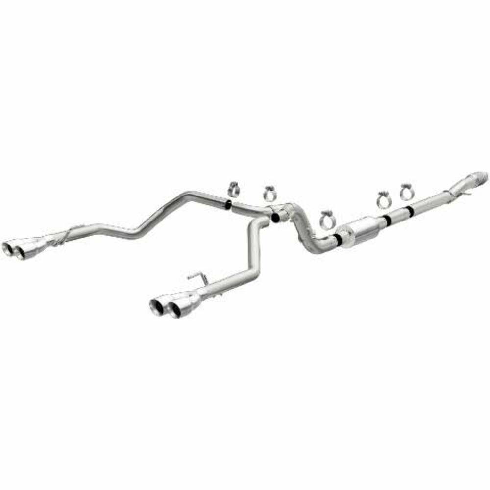 MagnaFlow cat-back exhaust system for 2019-2021 Chevy Silverado 1500 polished 19489