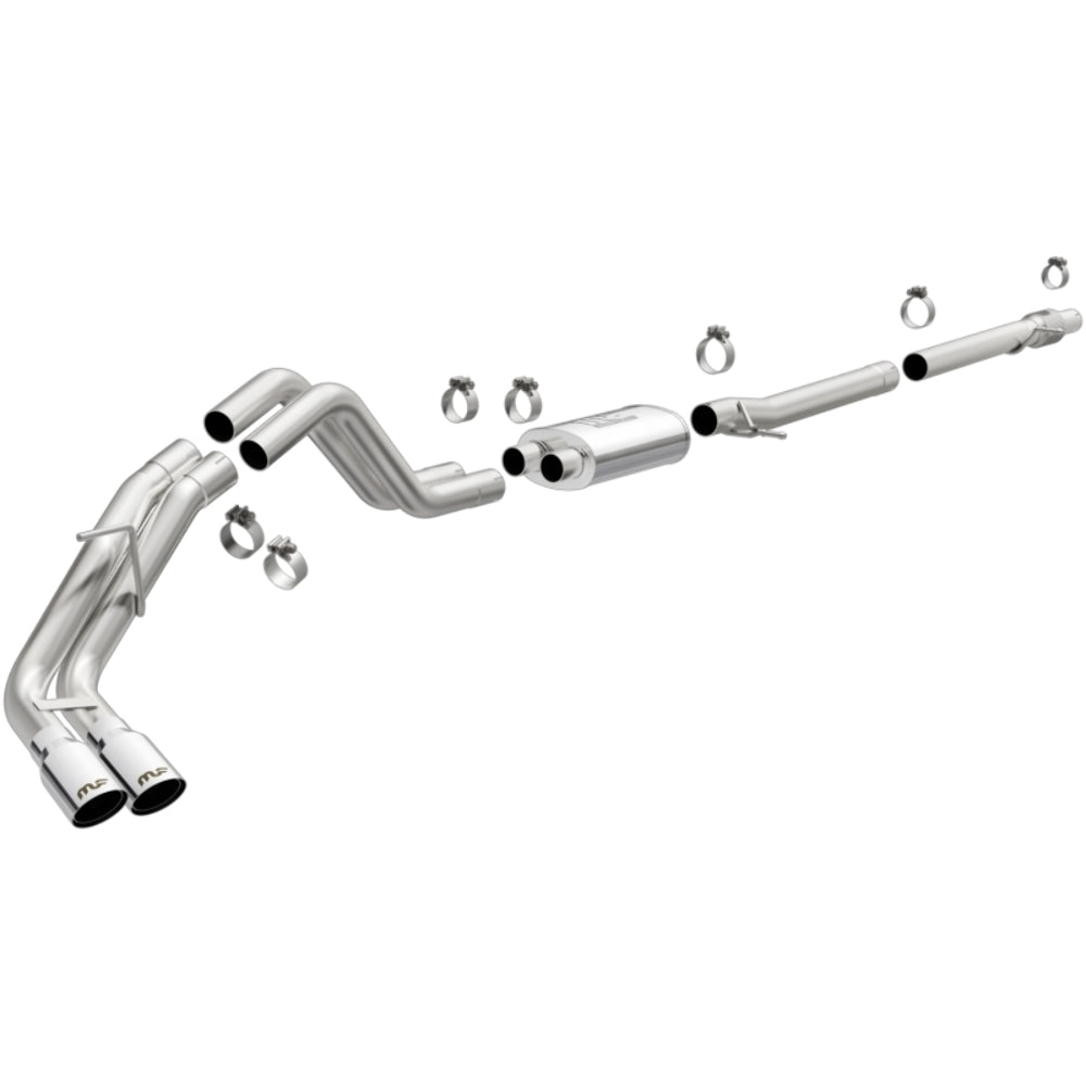 MagnaFlow cat-back exhaust system for 2019-2021 Ford stainless steel polished 19453