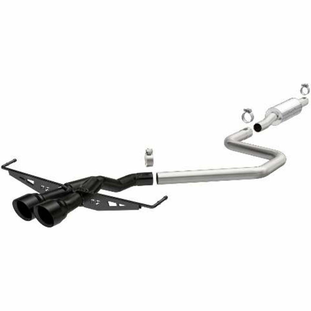 MagnaFlow cat-back exhaust system for 2019-2021 Hyundai stainless steel black 19455