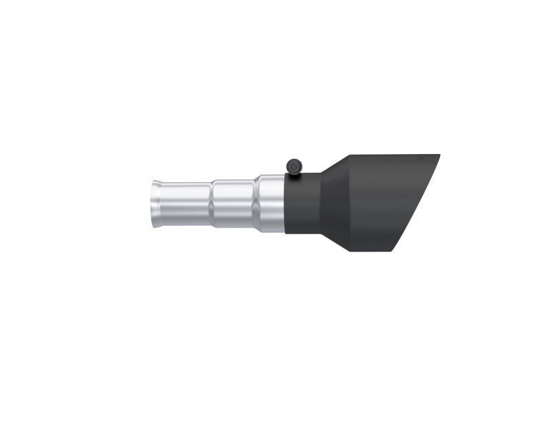 MBRP performance muffler fits 2019-2024 Ram 1500 T304 stainless steel black coated carbon fiber tip T5199BLK