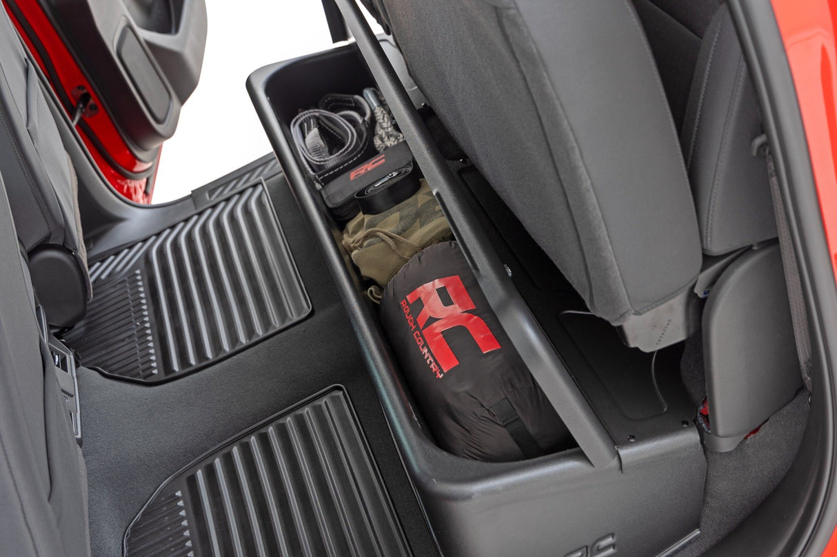 2019-2025 Chevrolet Silverado 1500 Under Seat Storage with Locking Lid RC09071