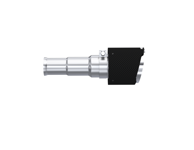 t 2019-24 Ram 1500 Big Horn 5" OD Dual Wall Angle Cut Carbon Fiber Exhaust T5199CF MBRP Exhaust