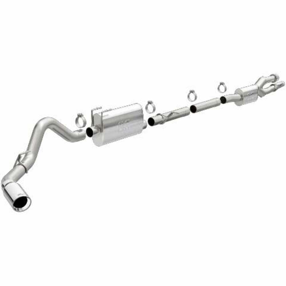 MagnaFlow cat-back exhaust system for 2020-2021 Ford F-250 stainless steel polished 19530