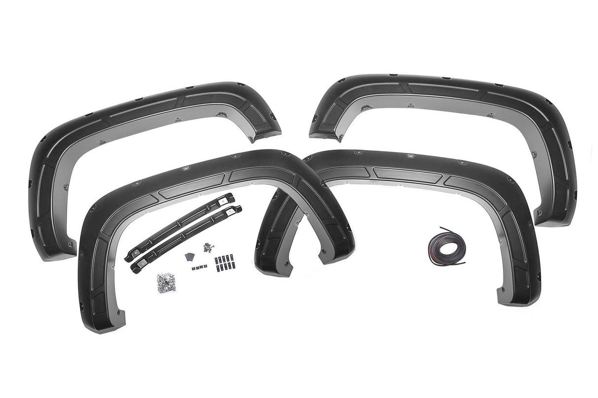 Fender flares for 2020-2024 Chevy Silverado 2500 by Rough Country