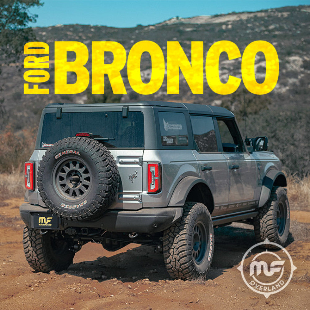 t 2021-2022 Ford Bronco Overland Series Performance Exhaust System 19559 Magnaflow MagnaFlow Exhaust Products