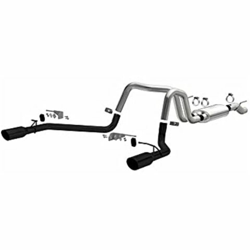 MagnaFlow cat-back exhaust system for Ford F-150 stainless steel black