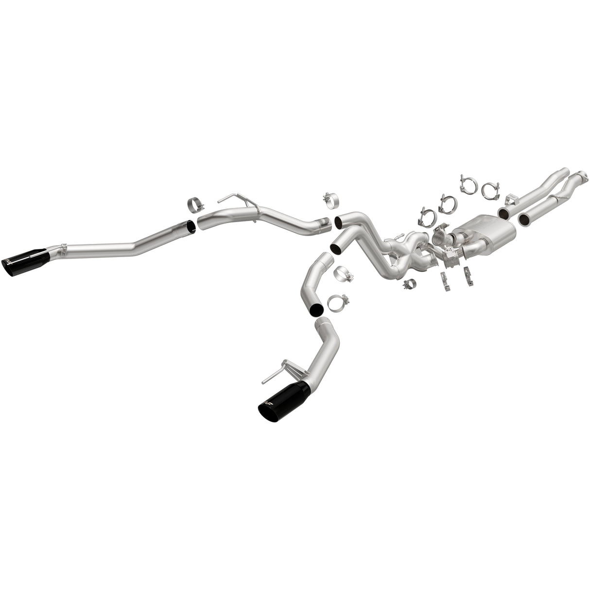 MagnaFlow cat-back exhaust system stainless steel black
