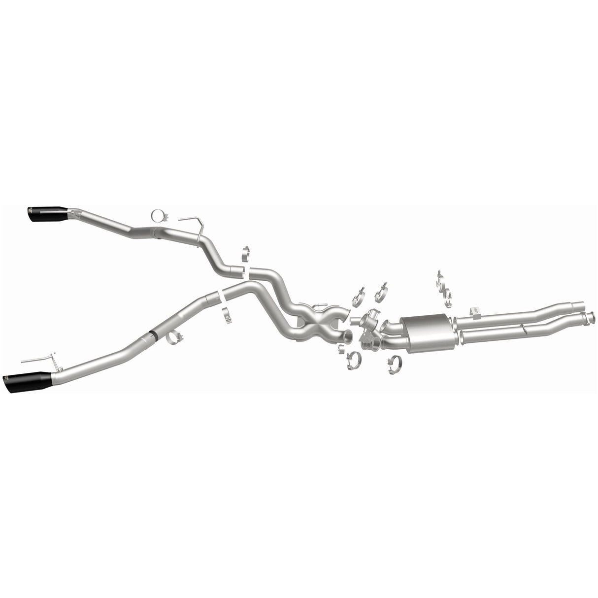 MagnaFlow cat-back exhaust system stainless steel black