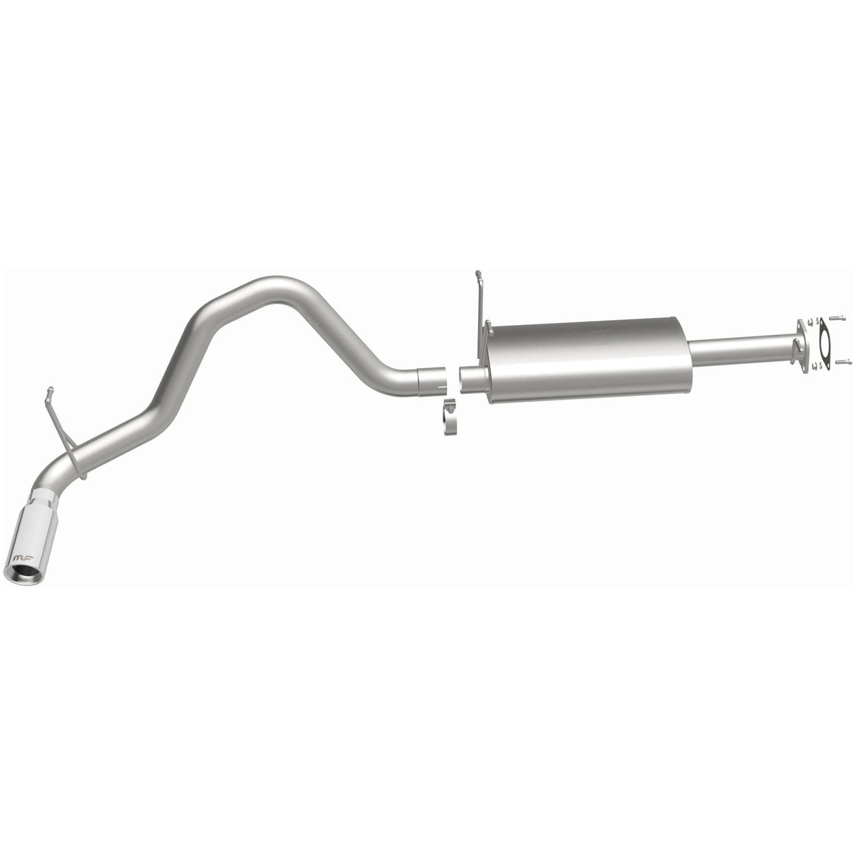 MagnaFlow cat-back exhaust system polished