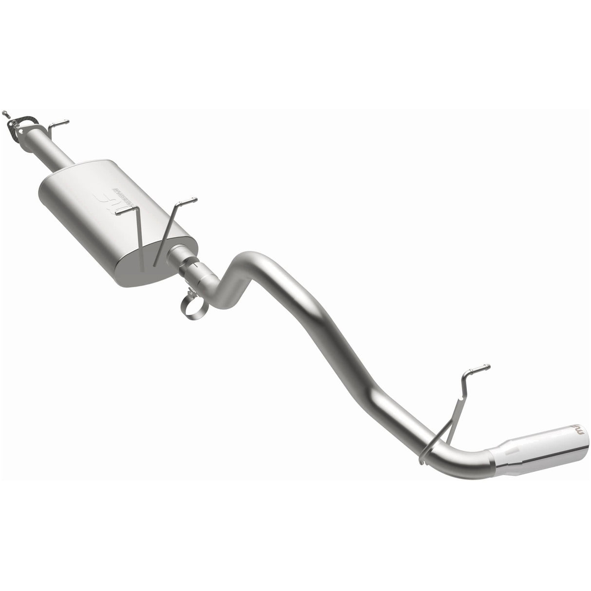 MagnaFlow cat-back exhaust system polished