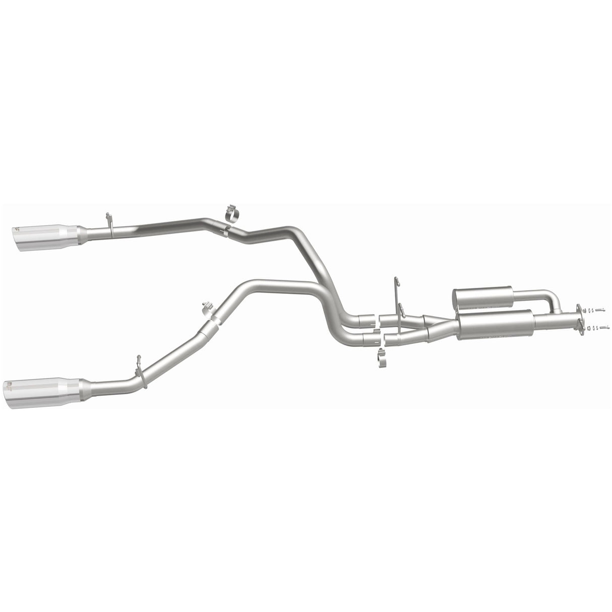 MagnaFlow cat-back exhaust system polished