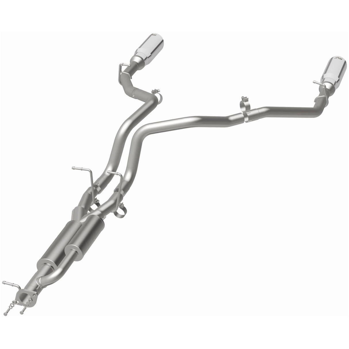 MagnaFlow cat-back exhaust system polished