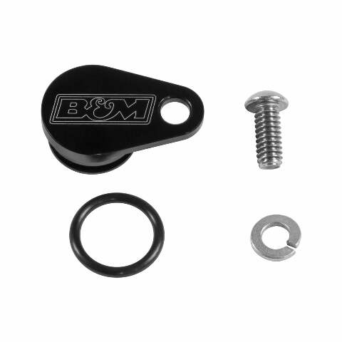 TRANSMISSION SPEEDOMETER PORT PLUG billet aluminum stainless steel