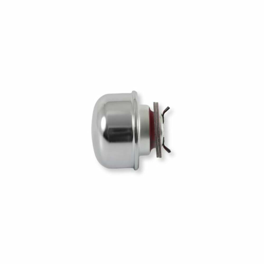 Mr. Gasket valve cover breather 2-3/4 inch diameter chrome steel