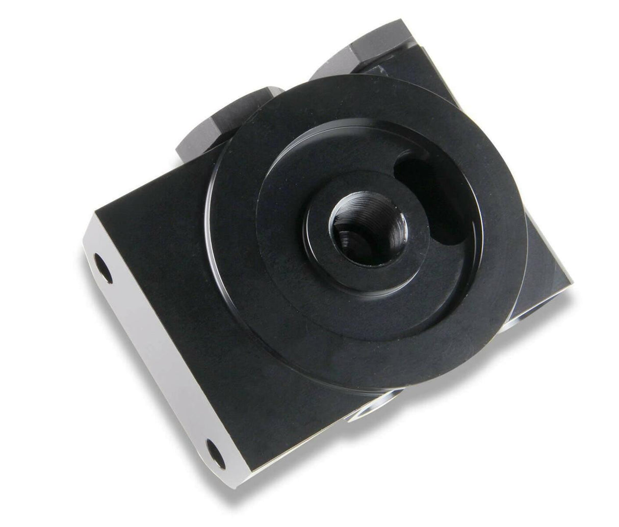 Earl's Billet Remote Oil Filter Mount - 2077ERL