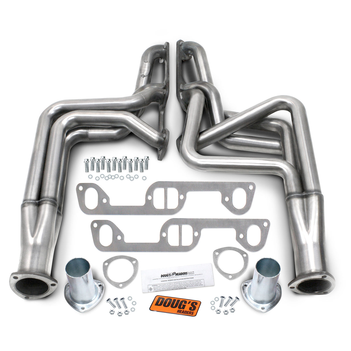 Long Tube Headers for 304 Stainless 1-3/4in Primary Stainless Steel D570-SS
