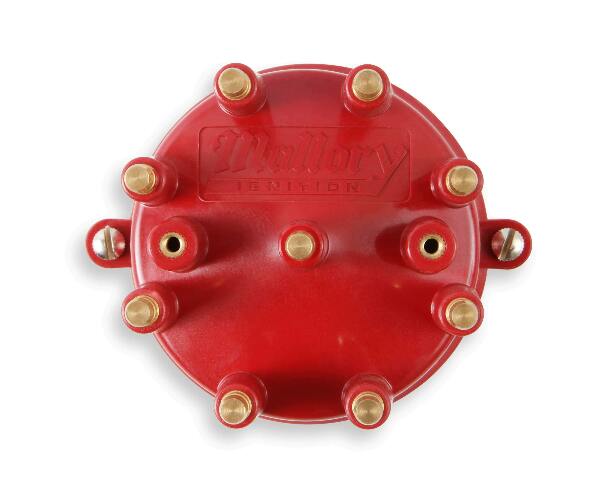 Ignition distributor mallory-208m-mallory-cap-8-cylinder-distributor-screw-down