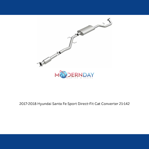 MagnaFlow direct-fit catalytic converter for 2013-2016 Hyundai Santa Fe stainless steel CARB compliant OBDII