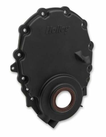 Holley performance fuel system component black aluminum
