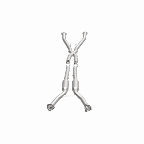 MagnaFlow direct-fit catalytic converter for 1997-1999 Chevy Corvette 5.7 inch inlet/outlet stainless steel CARB compliant