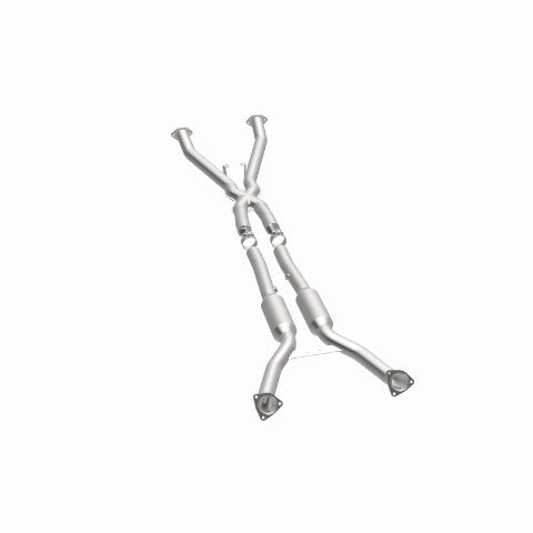 MagnaFlow direct-fit catalytic converter for 1997-1999 Chevy Corvette 5.7 inch inlet/outlet stainless steel CARB compliant