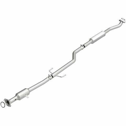 MagnaFlow direct-fit catalytic converter for 2014-2016 Mazda 2.5 inch inlet/outlet stainless steel CARB compliant OBDII