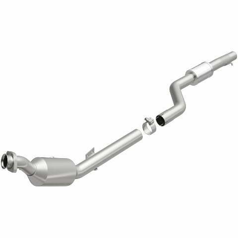 MagnaFlow direct-fit catalytic converter for 2007-2011 Mercedes-Benz S5 5.5 inch inlet/outlet stainless steel CARB compliant