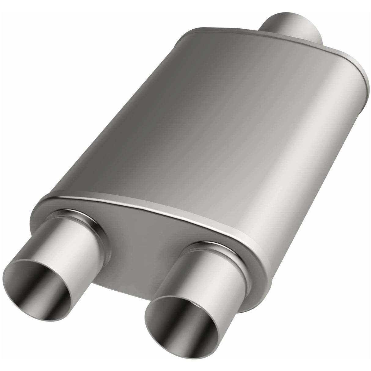 Exhaust Muffler for 5 X 8in. Oval Straight-Through Performance Exhaust Muffler MagnaFlow 12128
