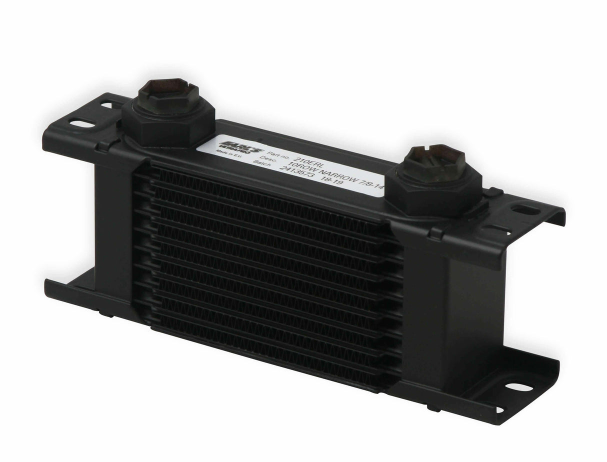 Earls UltraPro Oil Cooler 10 RowsNarrow Cooler10 O-Ring Boss Female Ports-210ERL