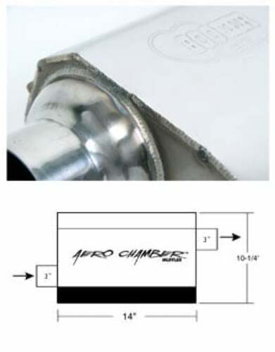 Hooker Aero Chamber Muffler 21530HKR